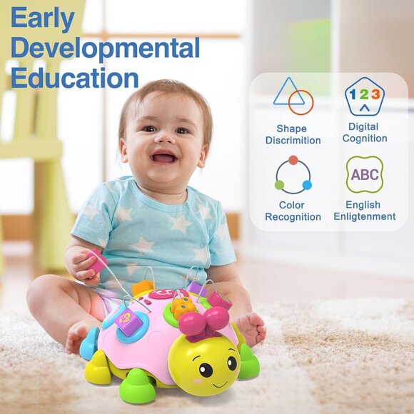 NEW! Baby Musical Ladybug Crawling Toys with Light-up Music 😊 - Picture 2 of 6